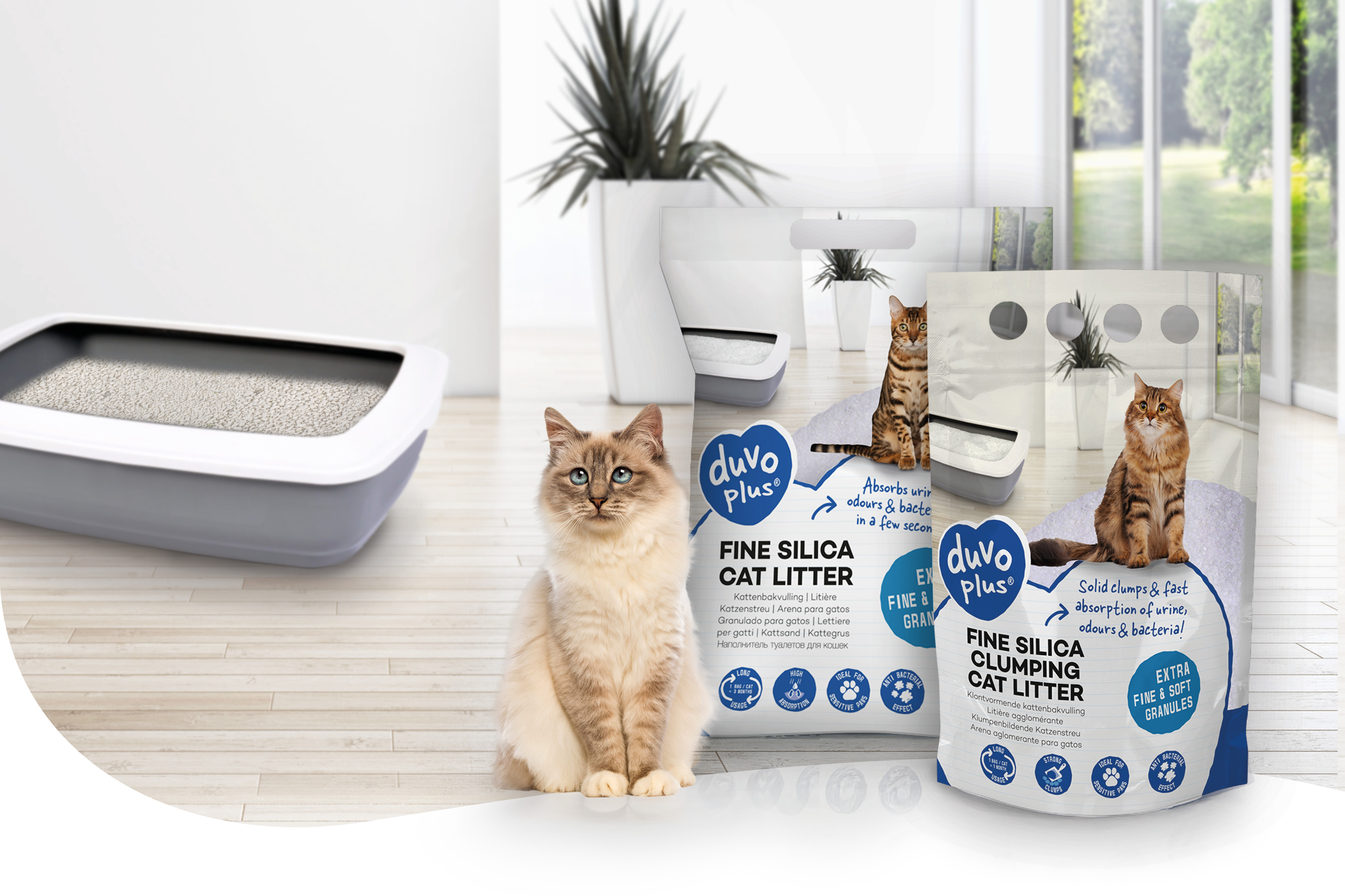 duvoplus silica cat litter: discover all the benefits ! 