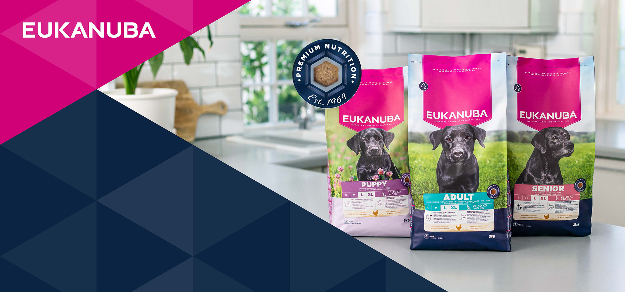 EUKANUBA: Un nouveau look avec de nombreux avantages!