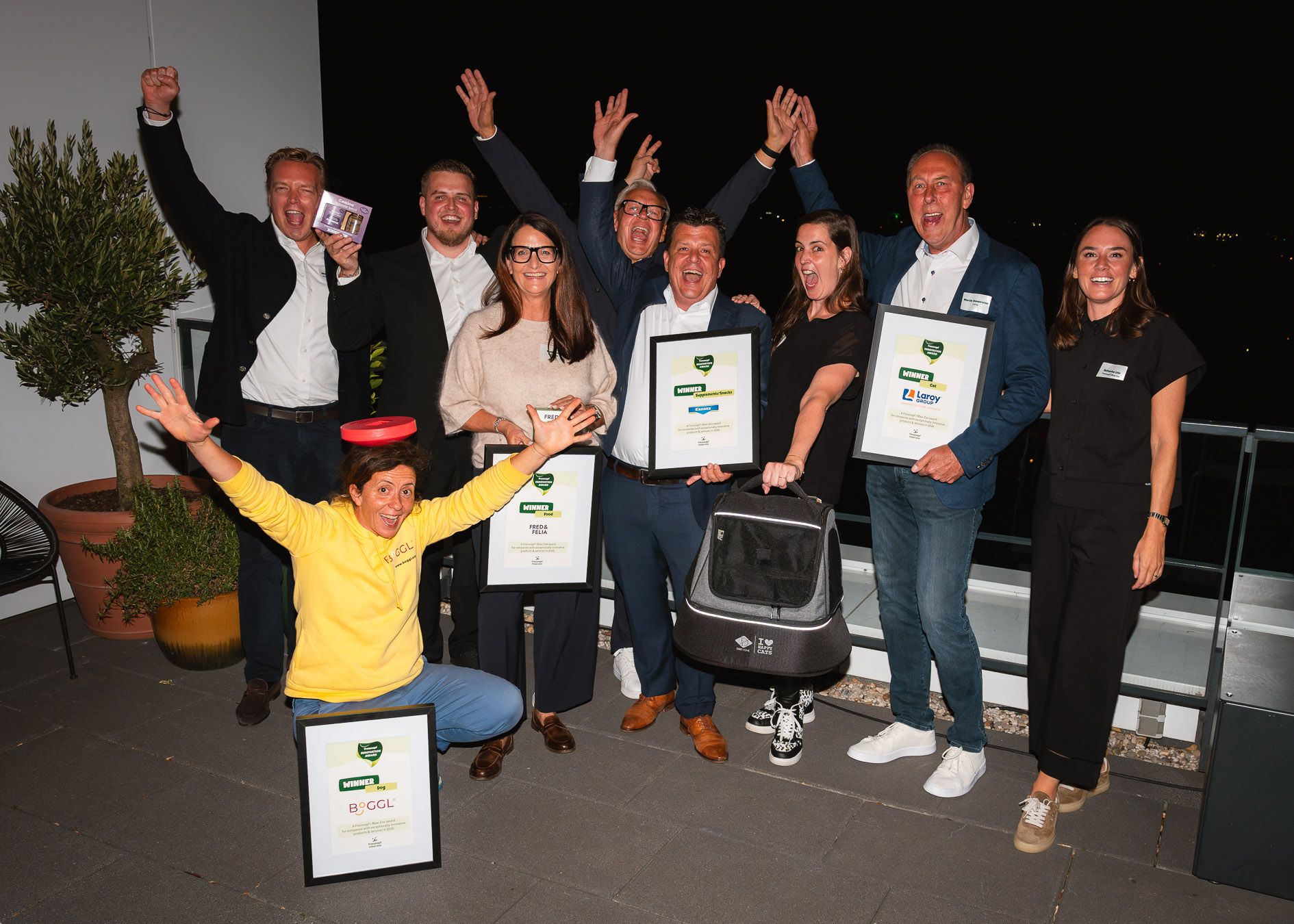 Laroy Group gewinnt den Fressnapf Innovation Award 2026