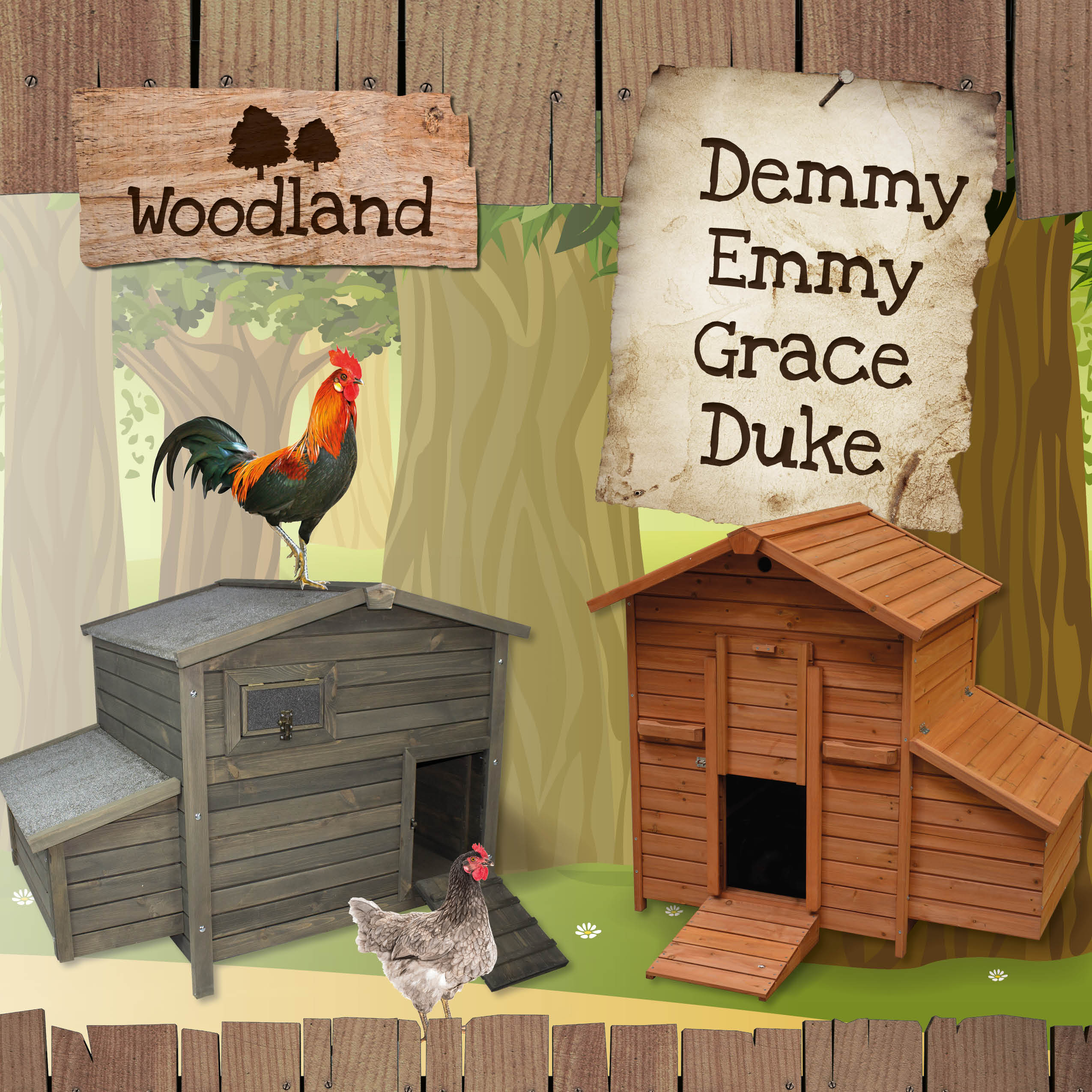 Les nouveaux poulaillers de Woodland