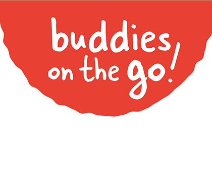 Buddies on the go!